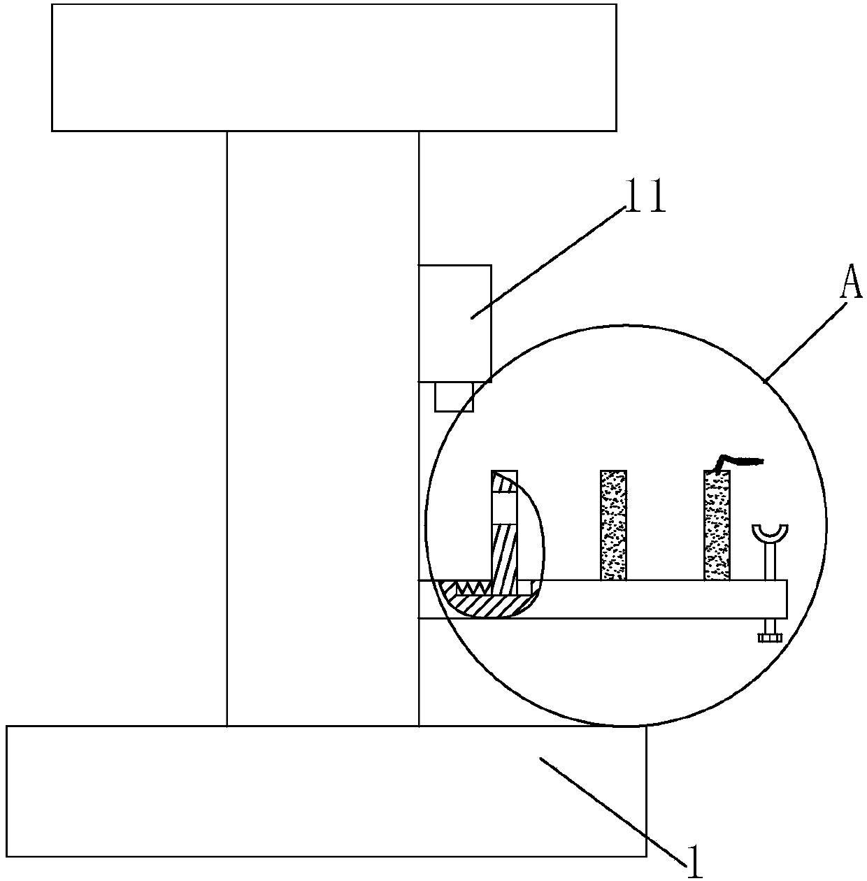Pipe reeling device used in electrostatic spraying equipment