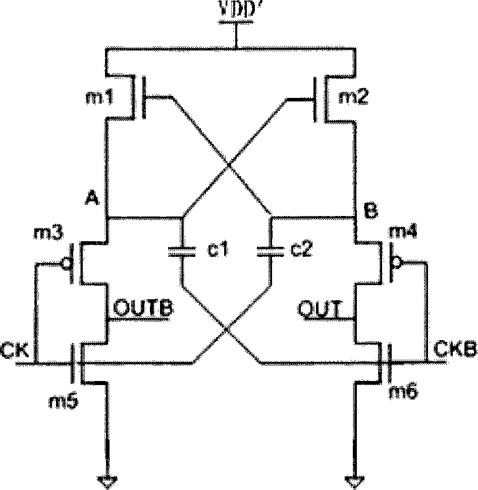 Boosting clock circuit and charge pump with same