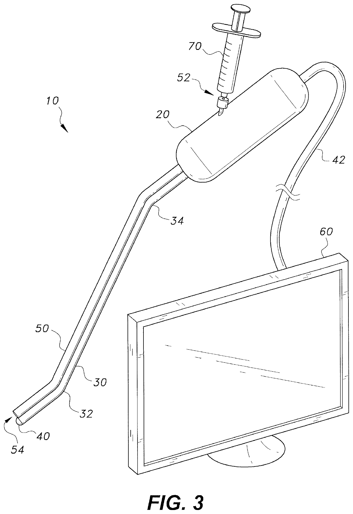 Ultrasonic imaging probe