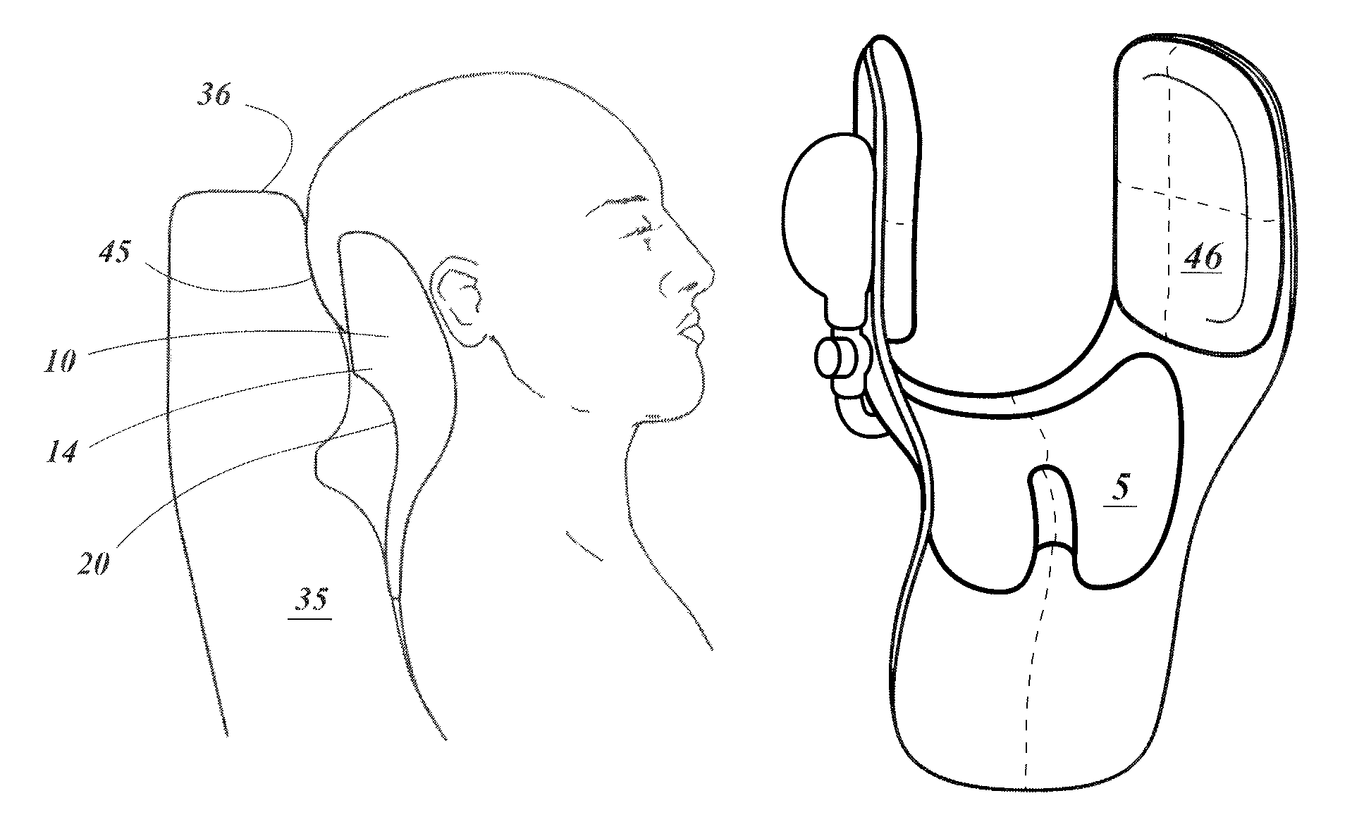 Travel pillow providing head and neck alignment during use