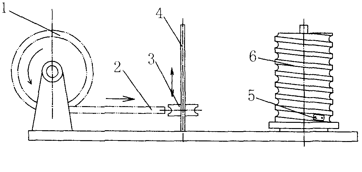 Tube discharging mechanism of tube bender