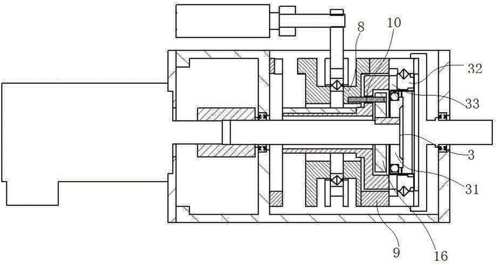 Mechanical device for applying harmonic reducer to bothway transmission