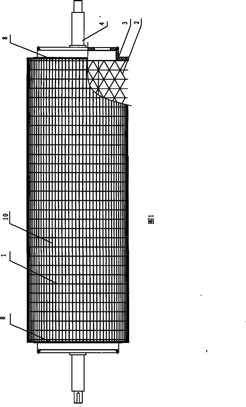 Water streak roller and method of manufacture