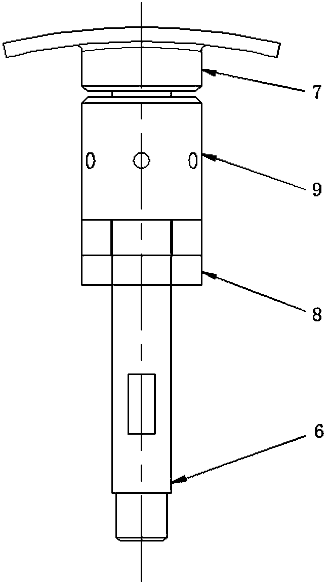 Tool for adjusting coaxiality of thin-walled cylinder