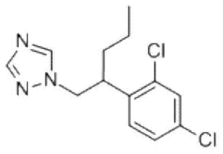 Bactericidal composition containing penconazole and propamocarb and application thereof