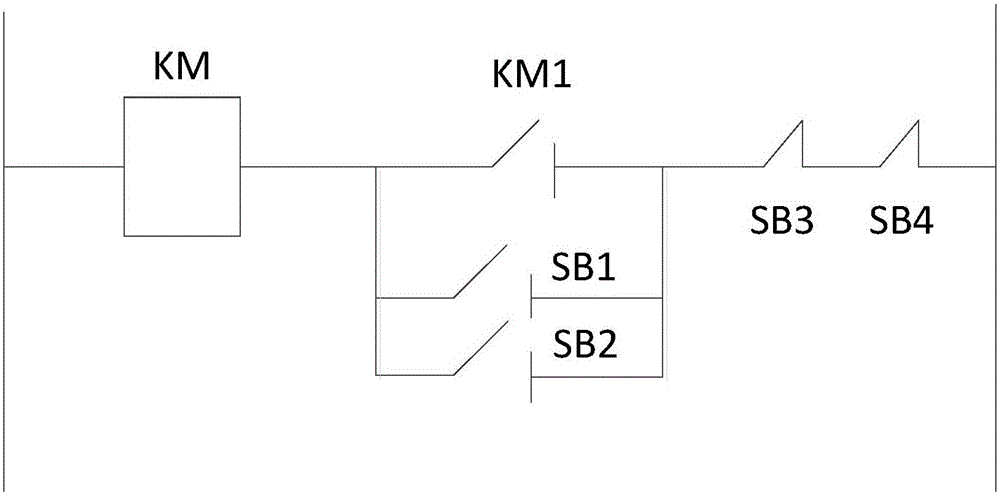 Secondary control circuit switching state collecting device and method