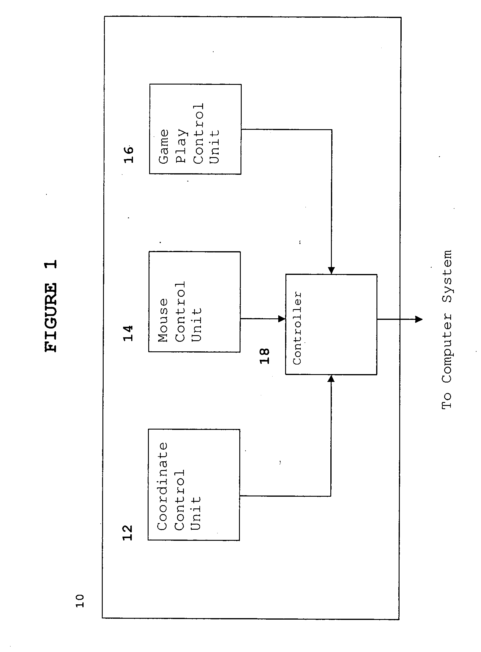 Control apparatus for use with a computer or video game system
