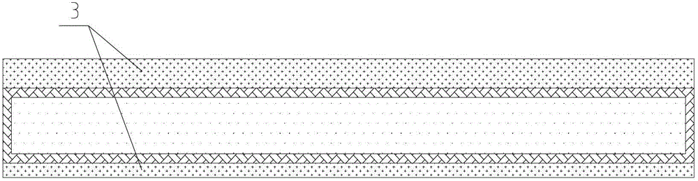 Packaging-first and etching-later manufacturing method for chip formal double-surface three-dimensional circuit and packaging structure of chip formal double-surface three-dimensional circuit