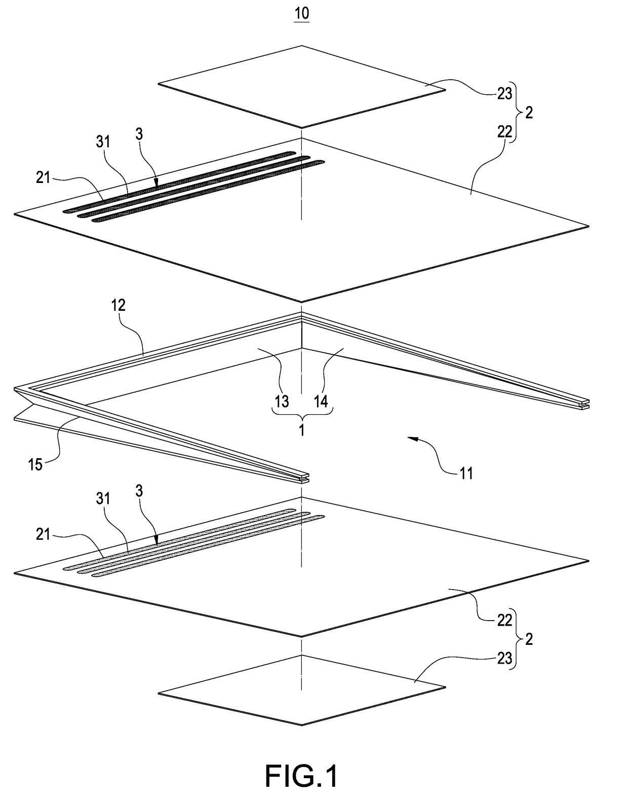 Piezoelectric fan driving device