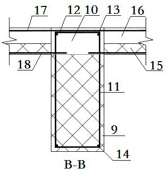 Prefabricated column connecting structure