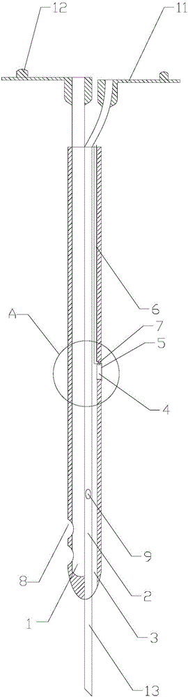 Multi-functional stomach tube concurrently having blood oxygen saturation monitoring function