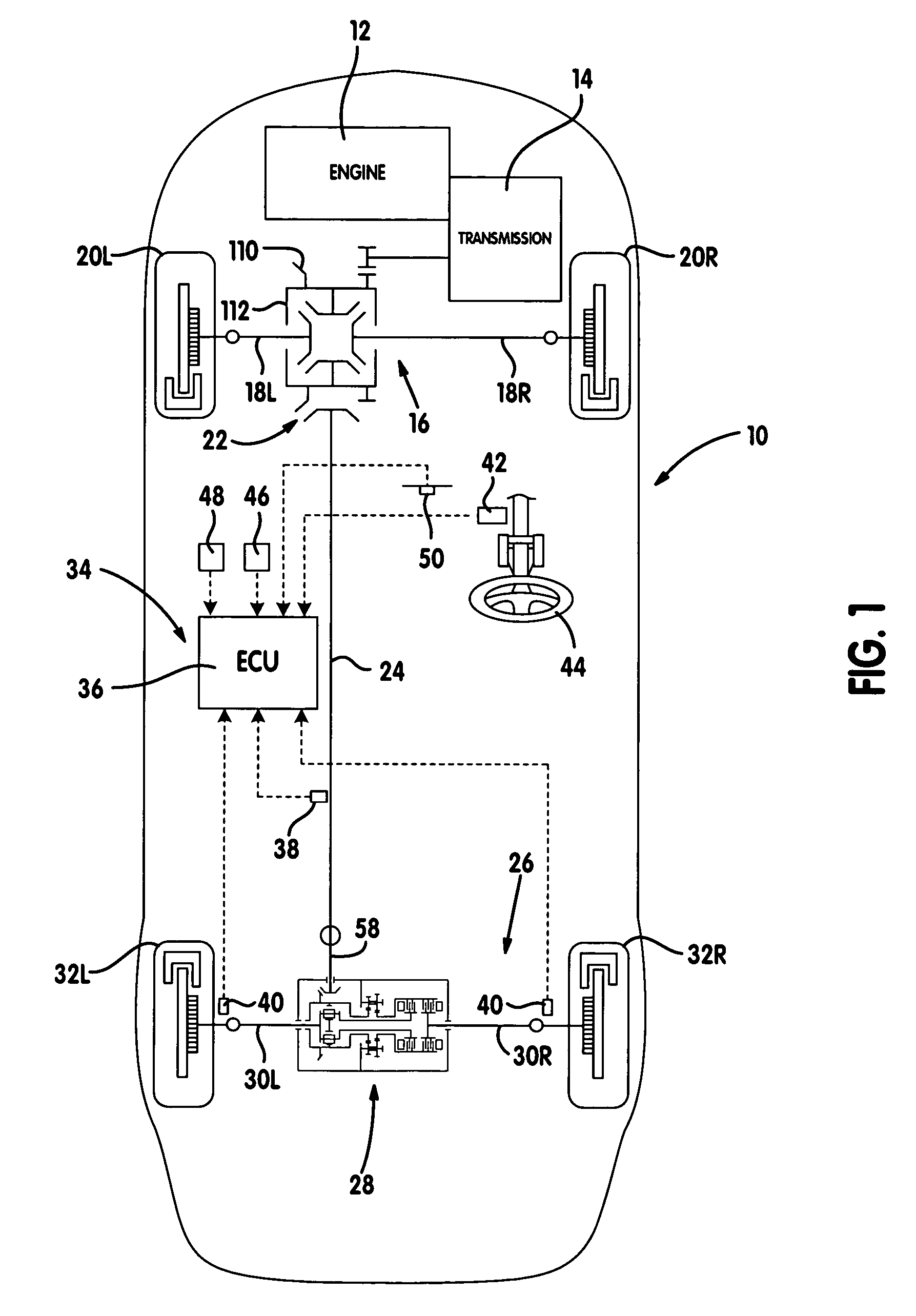 Torque vectoring drive axle assembly
