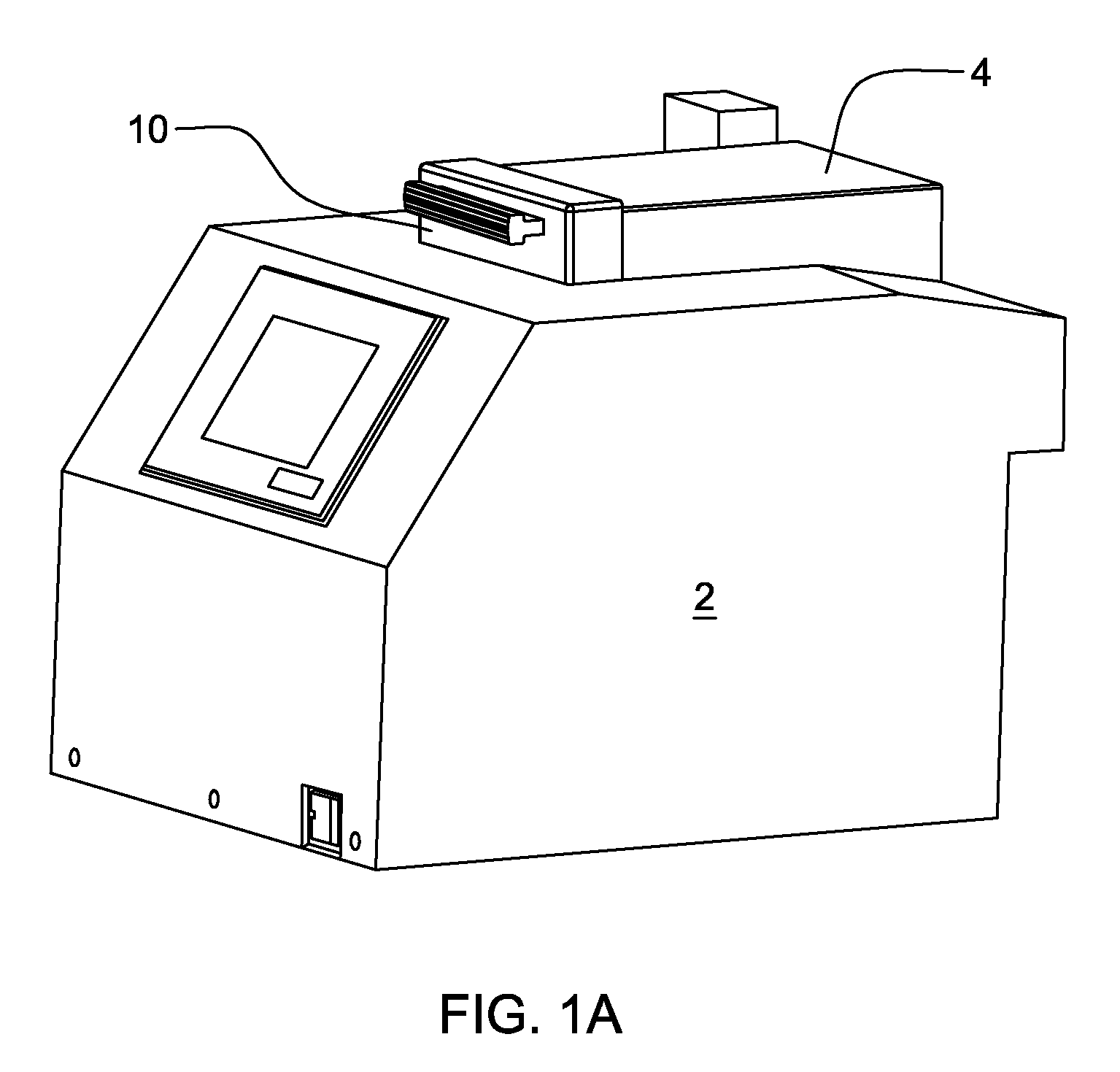 Sliding sample cell insertion and removal apparatus for x-ray analyzer