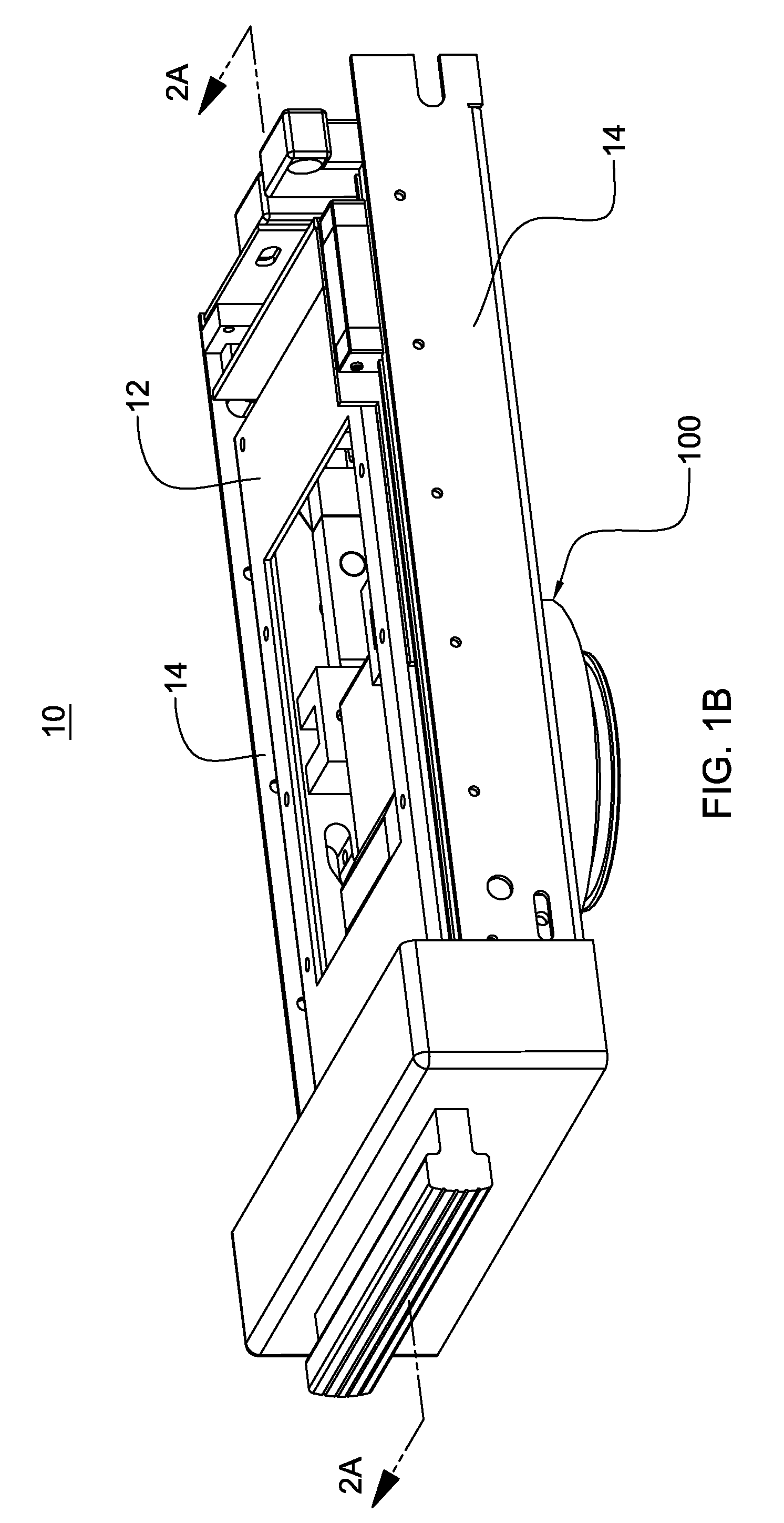 Sliding sample cell insertion and removal apparatus for x-ray analyzer