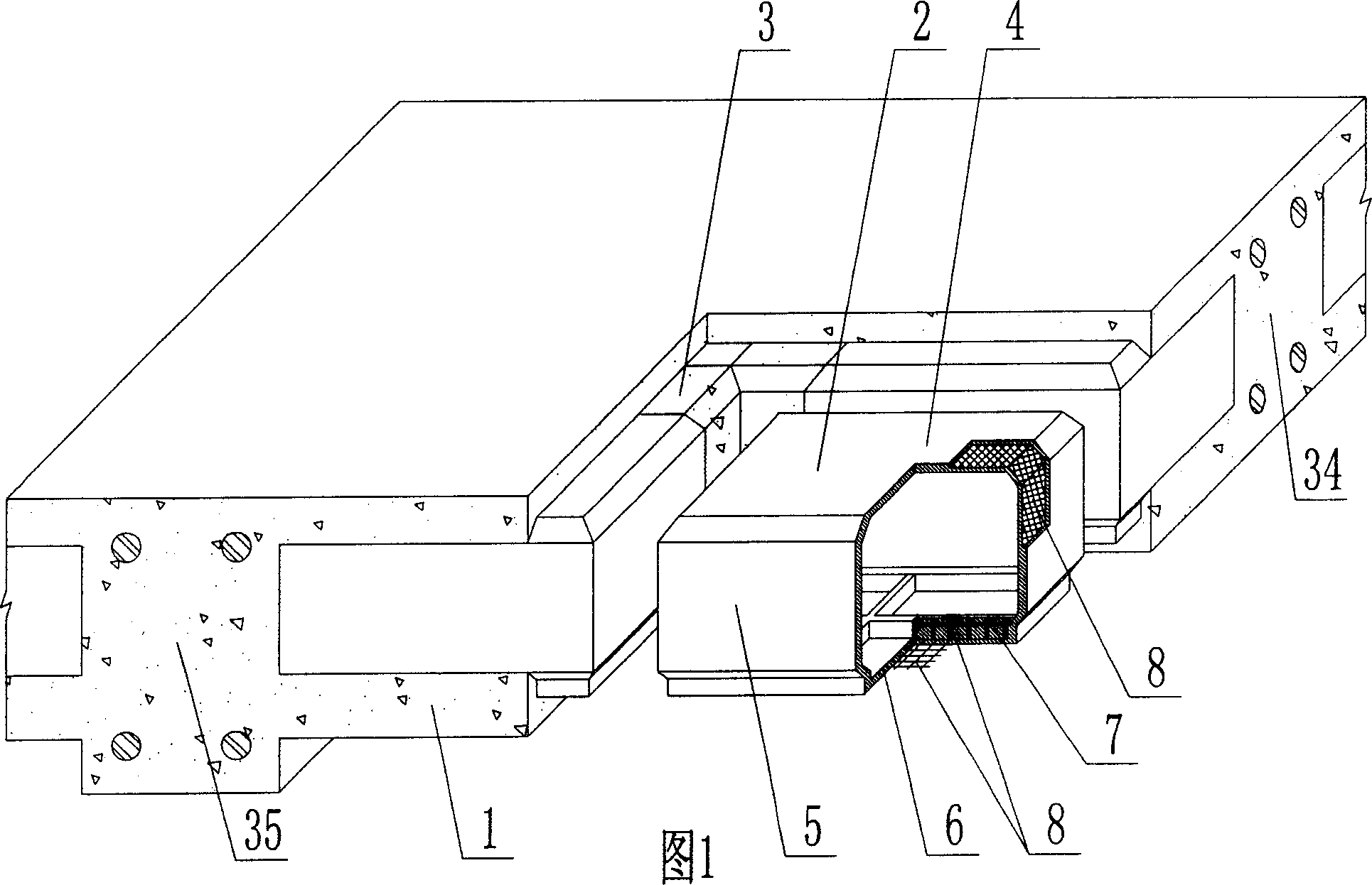 Cast-in-place concrete hollow plate