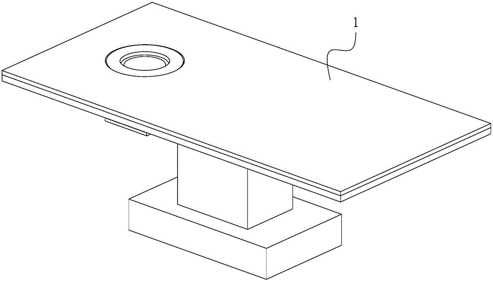 Mammary gland ultrasonic imaging device and probe scanning mechanism