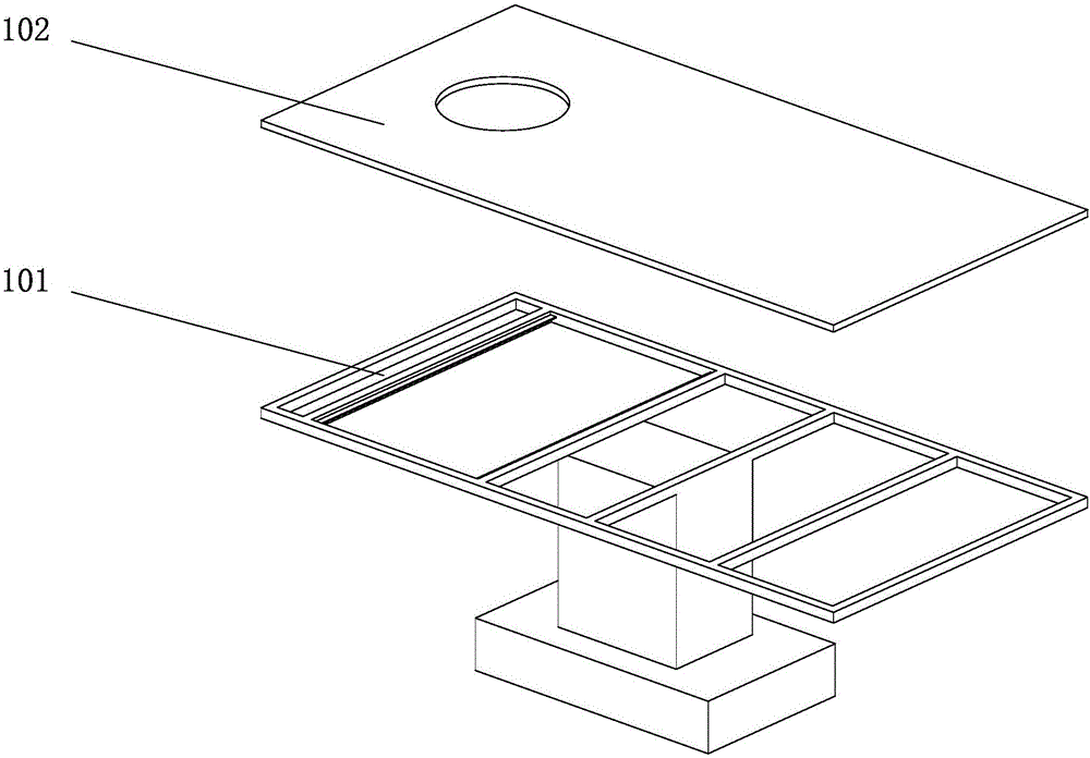 Mammary gland ultrasonic imaging device and probe scanning mechanism