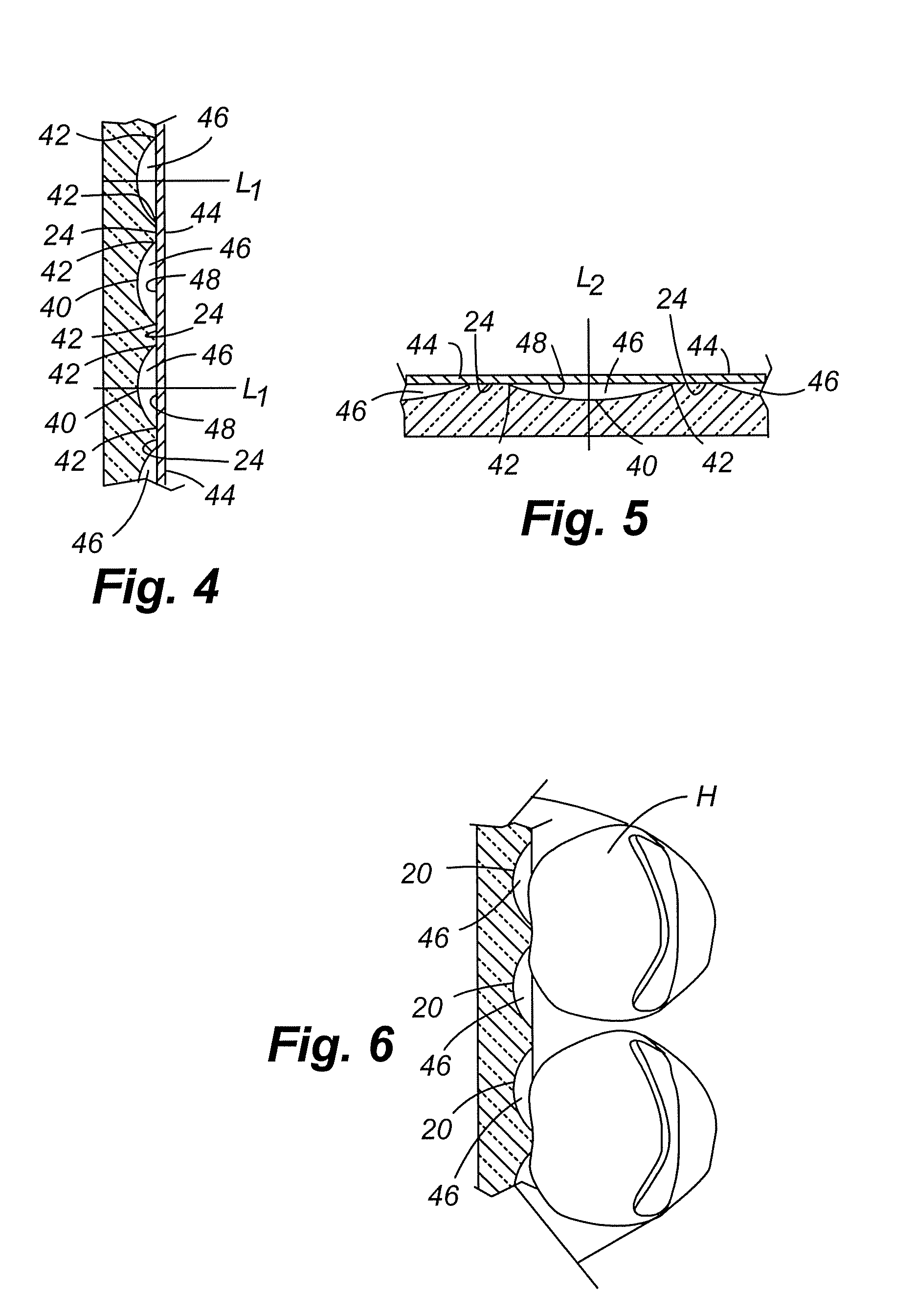 Container With Multiple Surface Depressions for Enhancing Insulative Properties