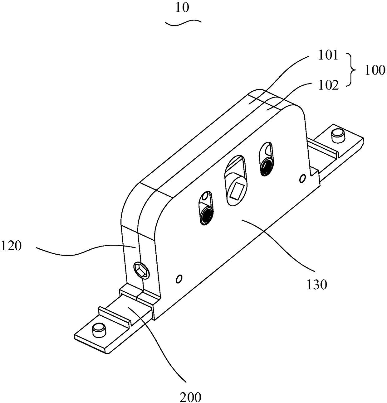 Transmission device and door and window structure