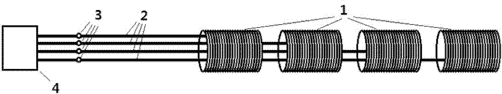 Implanted bioelectrode and medical assembly comprising same