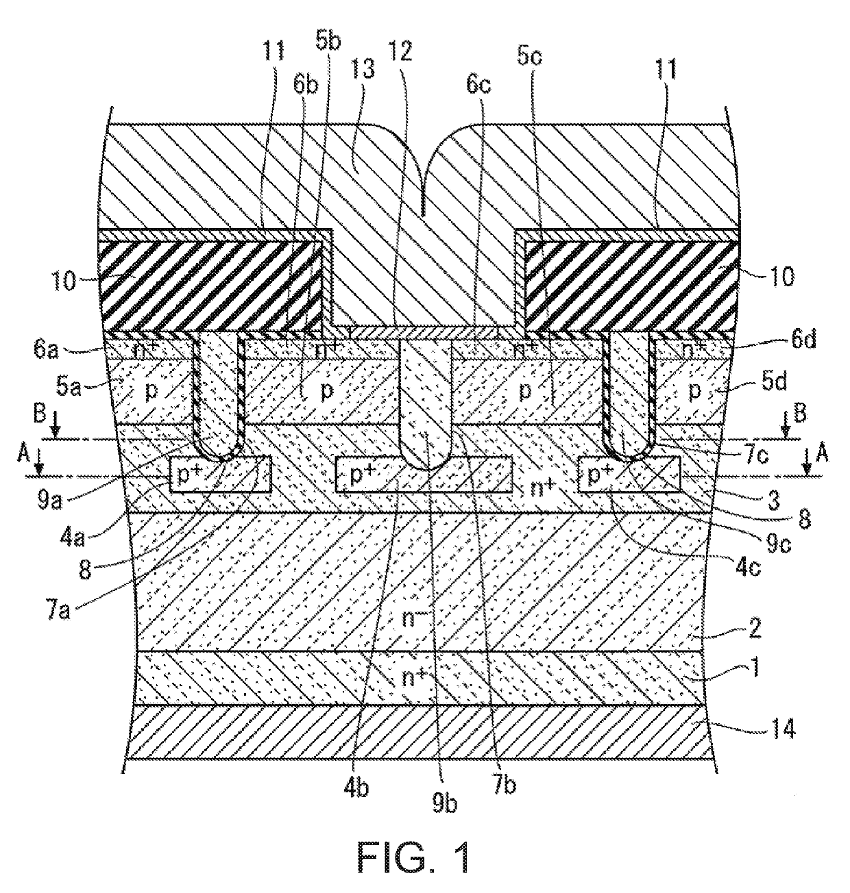 Insulated gate semiconductor device and method of manufacturing same