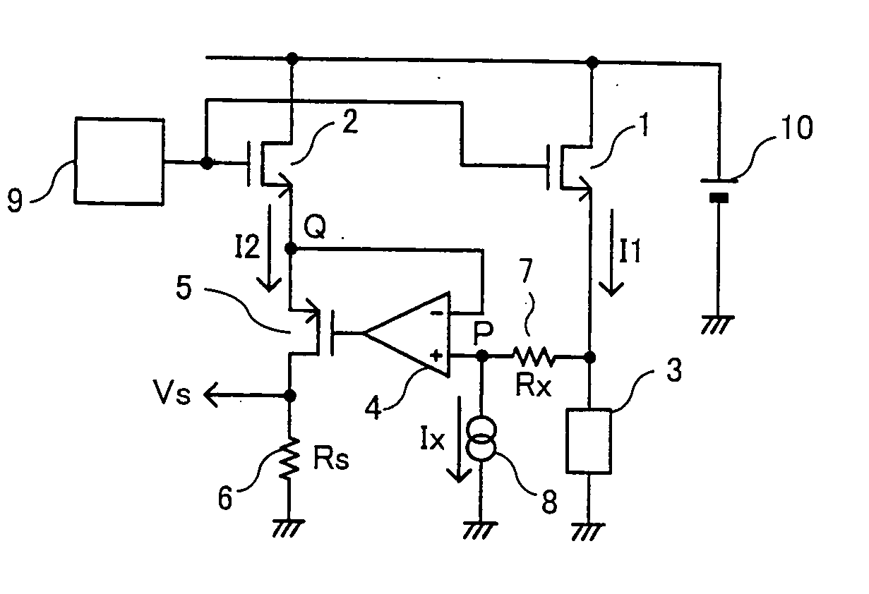 Current detection circuit and switching power supply using the same