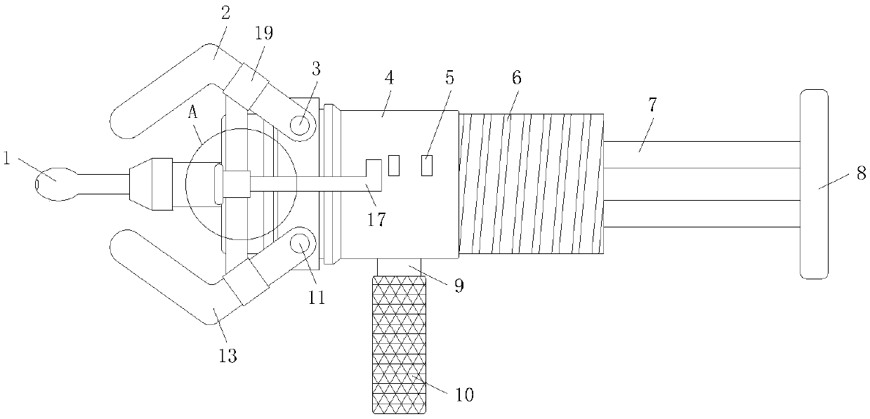 Medicine drencher for livestock breeding