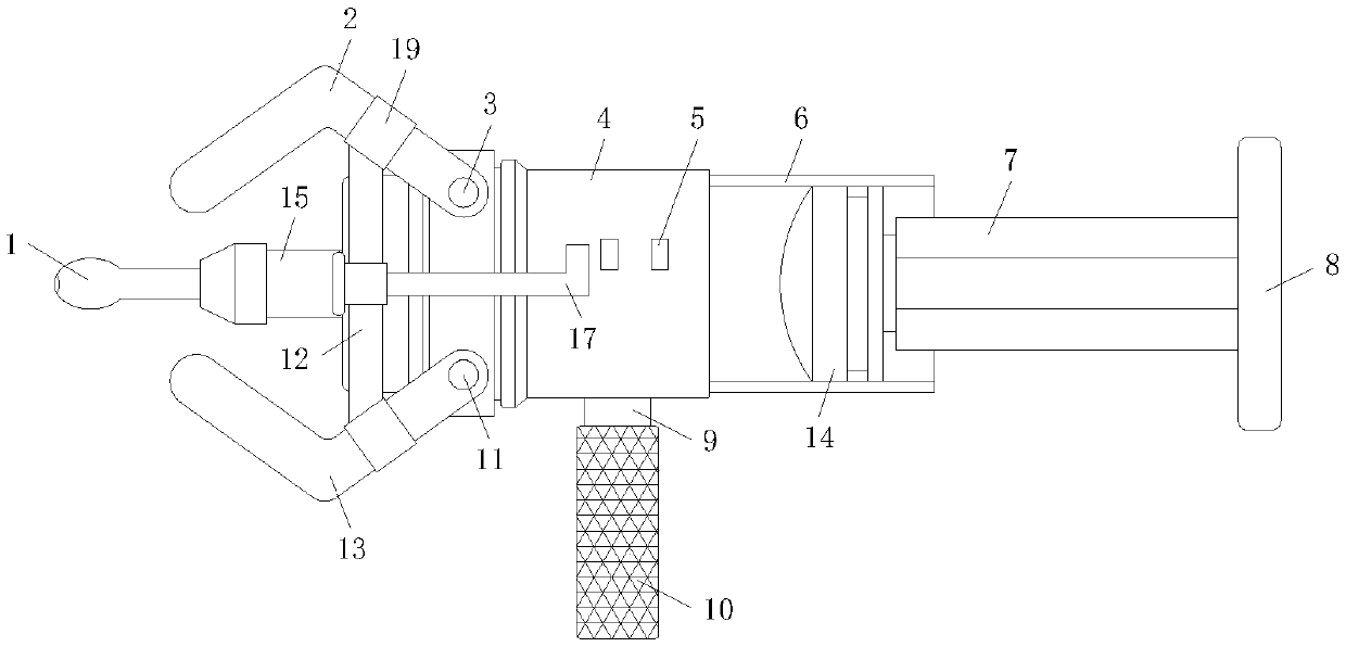 Medicine drencher for livestock breeding