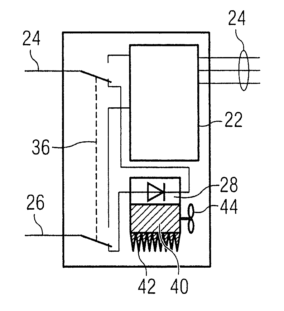 Portable magnet power supply for a superconducting magnet and a method for removing energy from a superconducting magnet using a portable magnet power supply