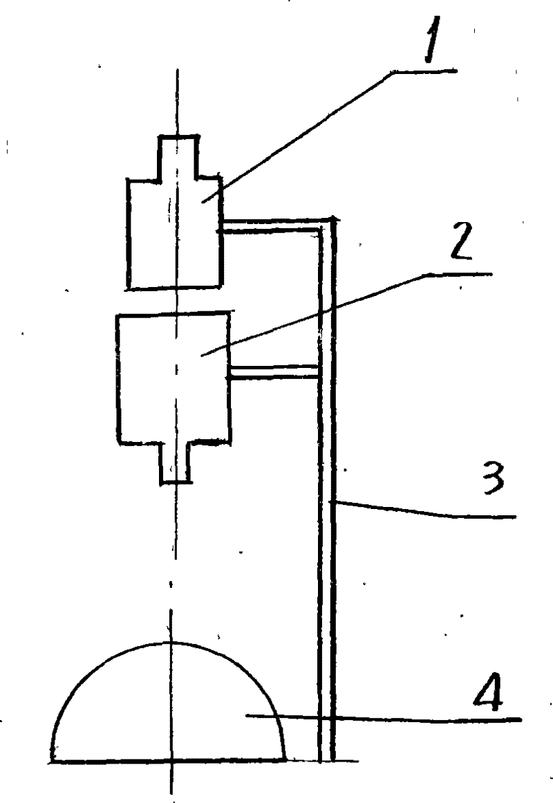 360-degree photographing and image regenerating device