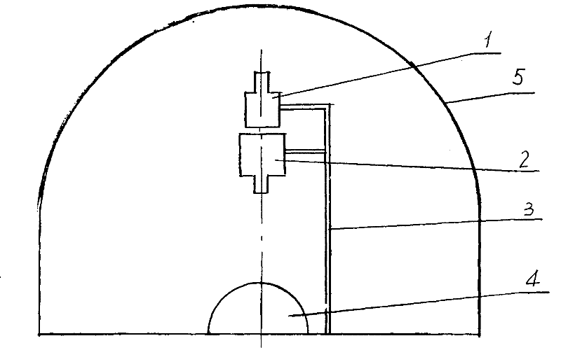 360-degree photographing and image regenerating device