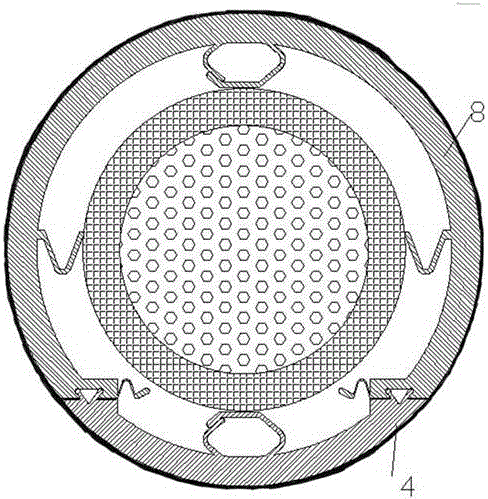 Cable structure for communication, and assembling and mounting method therefor