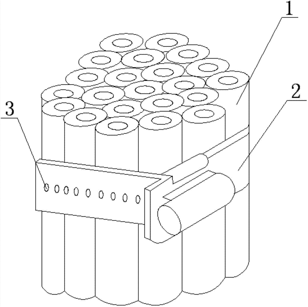 Batch pipe orifice deburring method