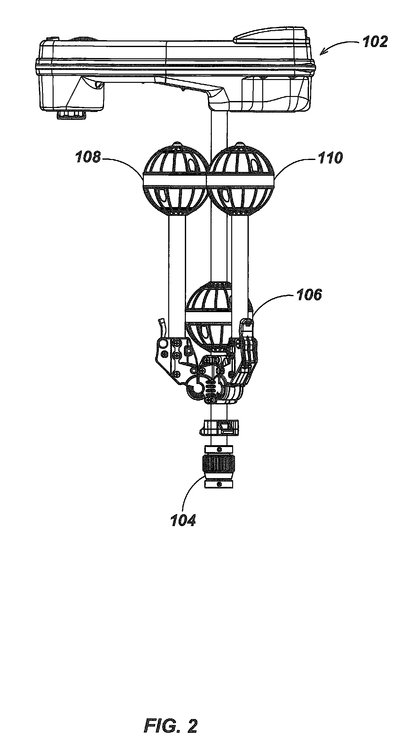 Portable locator system with jamming reduction