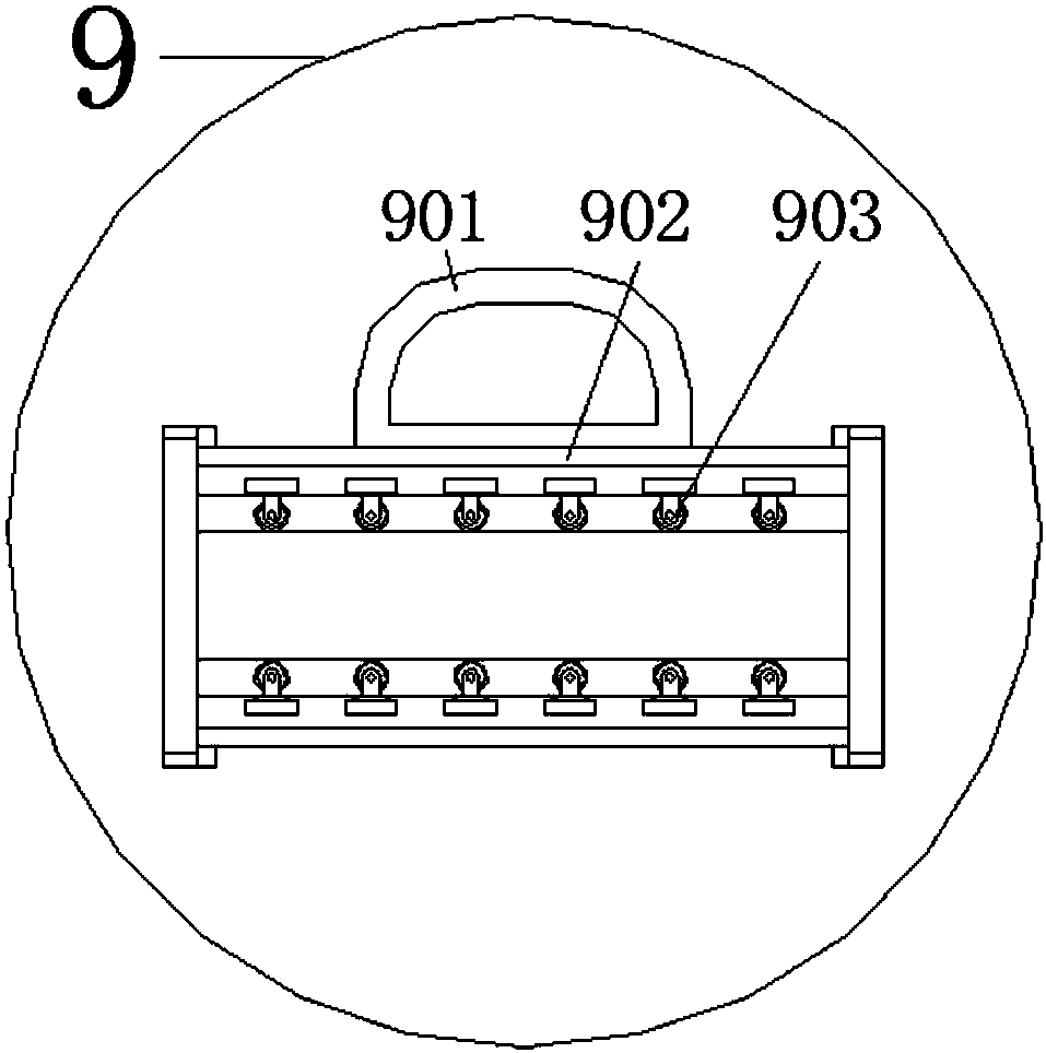 Platform type ship with undersea aquaculture function