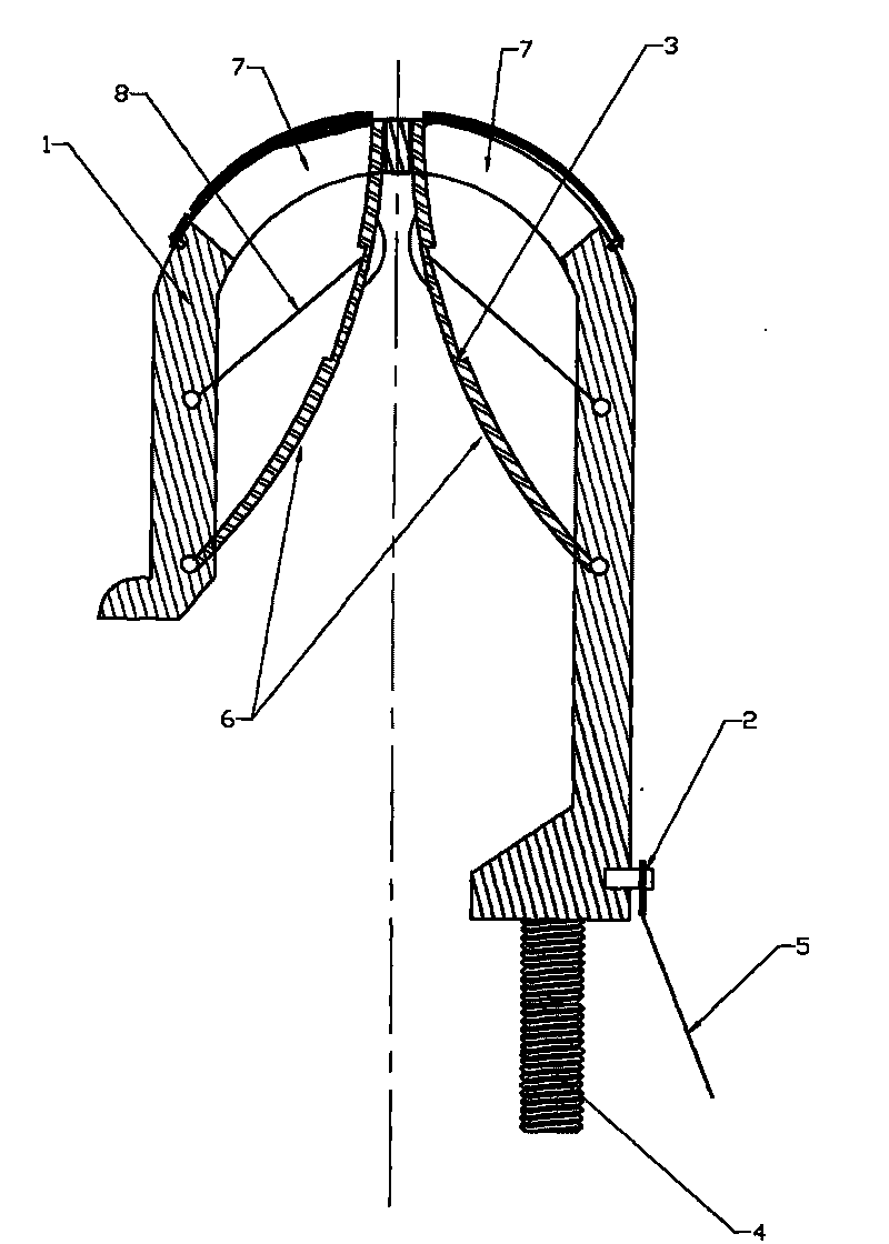 Lead clamp for medium voltage live circuit