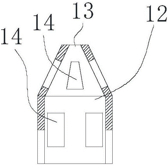 Low-temperature thermal decomposition furnace for garbage