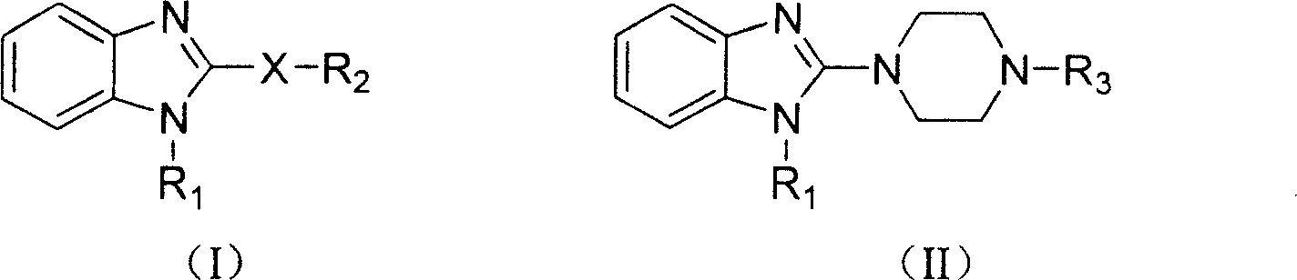 Benzimidazole compound and its preparing method and use in medicine production
