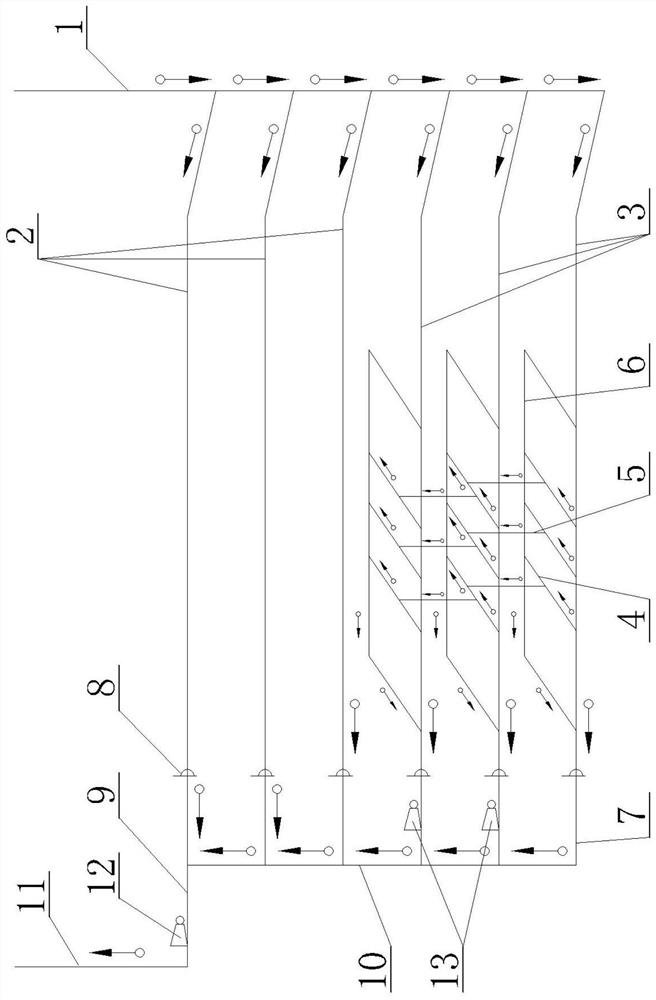 Method for automatic conversion of main and auxiliary fans in underground multi-stage machine station ventilation system