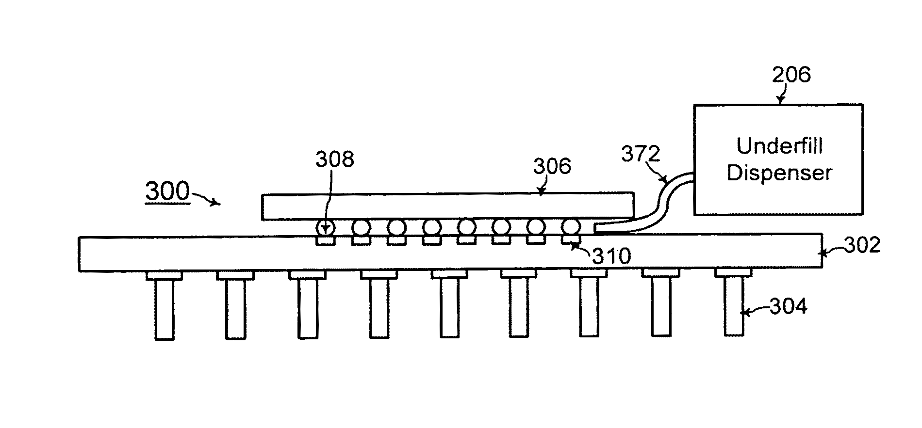 Inspection of underfill in integrated circuit package