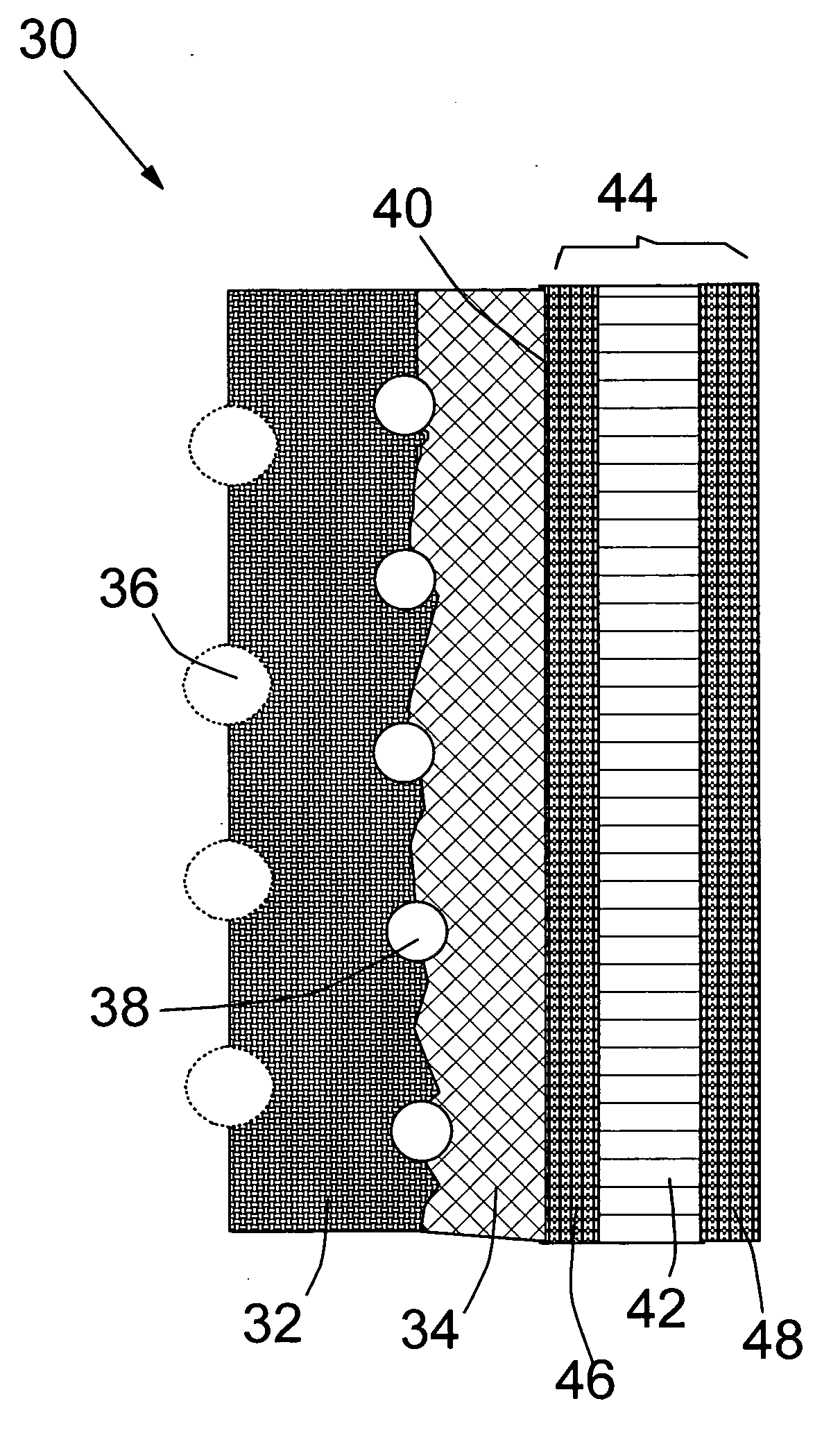 Integrated bipolar plate/diffuser for a proton exchange membrane fuel cell