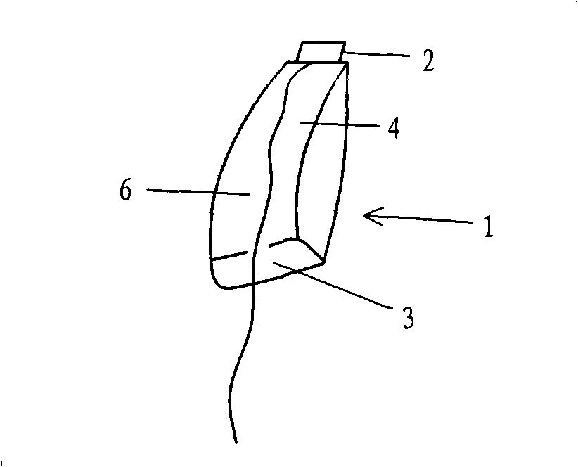 Thread type double-pole electrocoagulator