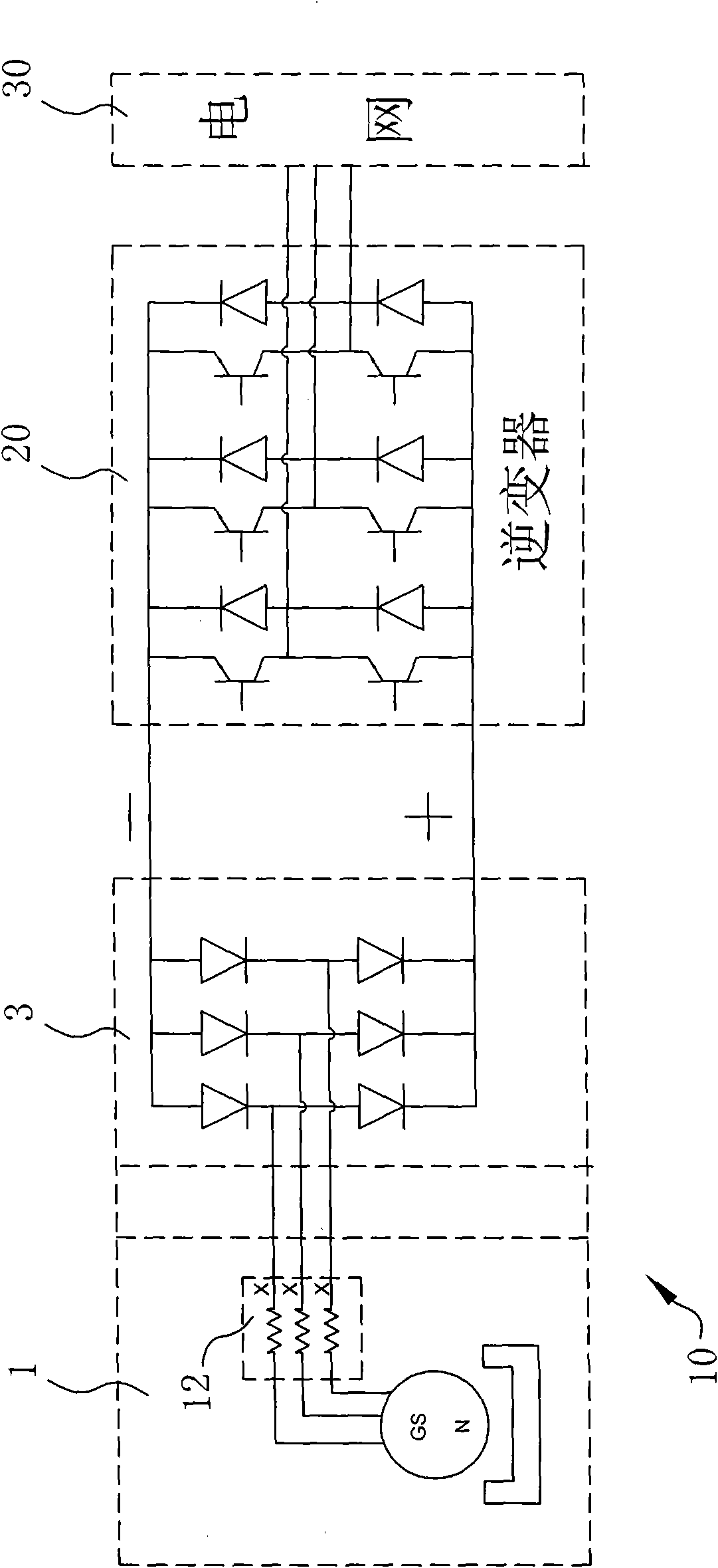 Permanent magnetic brushless constant voltage generator and voltage stabilizing method thereof
