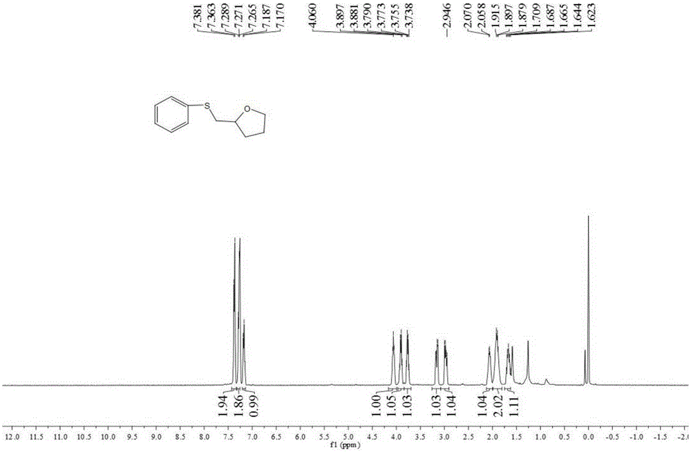 Thiooxacycloalkane compound and synthetic method therefor