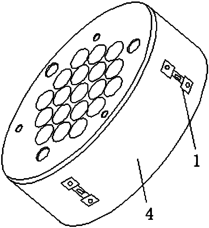 Intelligent prestressed anchor plate and prestress monitoring method