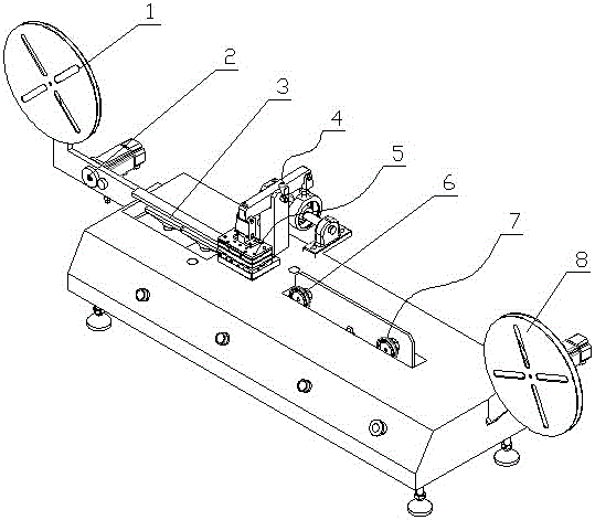Molding device for high-precision plastic carrier tape product