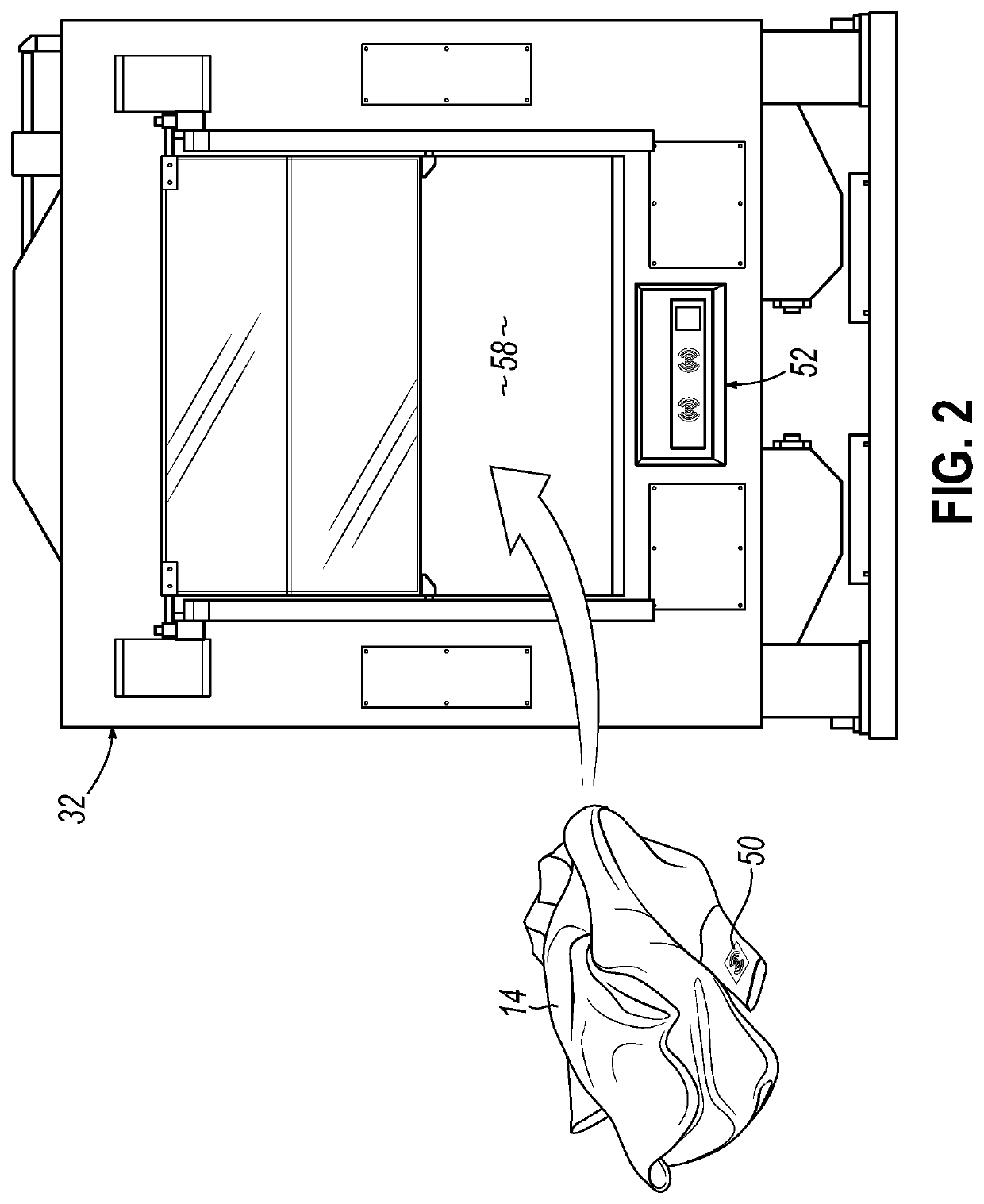 System and method for tracking clothes and textile articles and an RFID reading clothes dryer