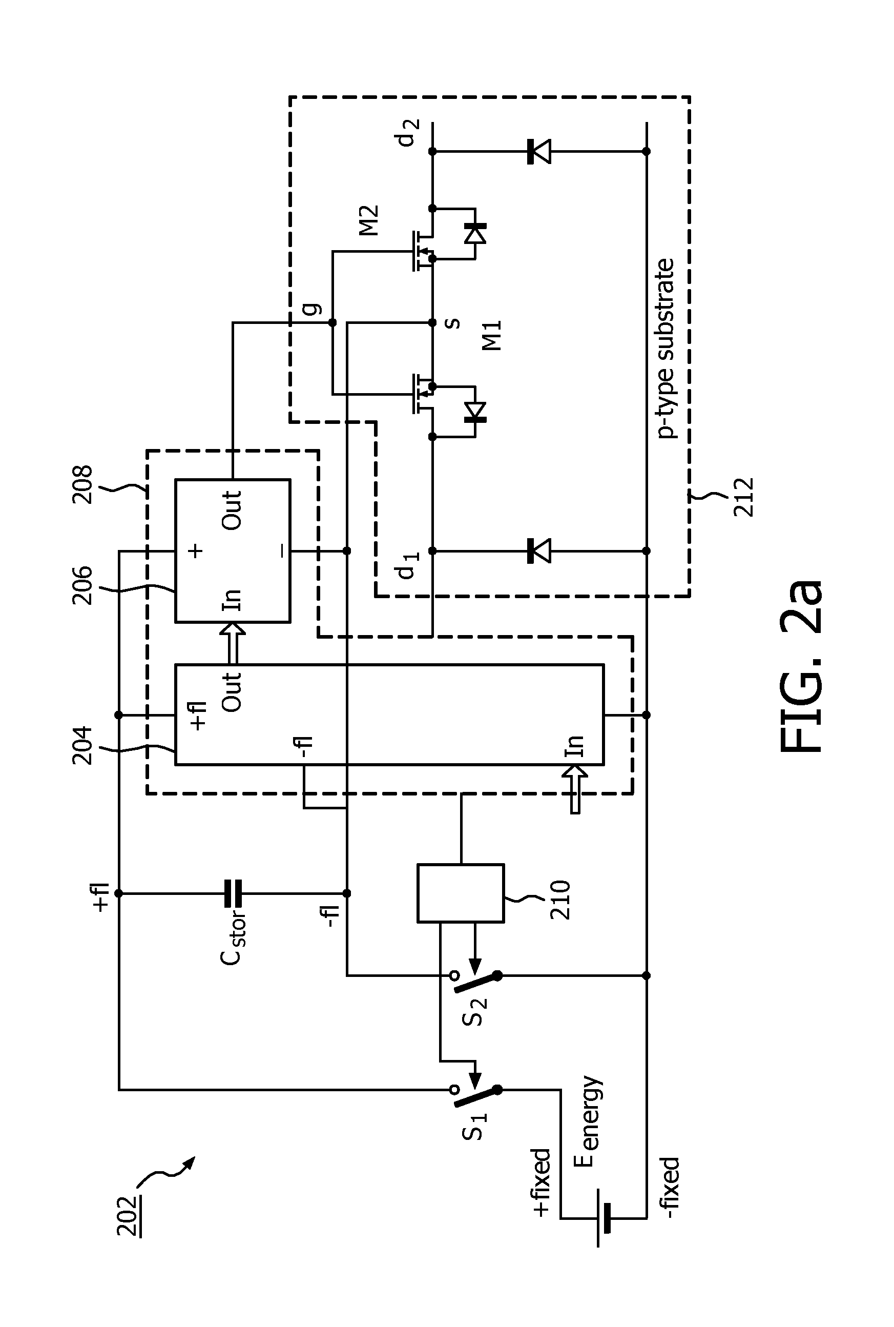 Control Circuitry And Method For Controlling A Bi-Directional Switch System, A Bi-Directional Switch, A Switching Matrix And A Medical Stimulator