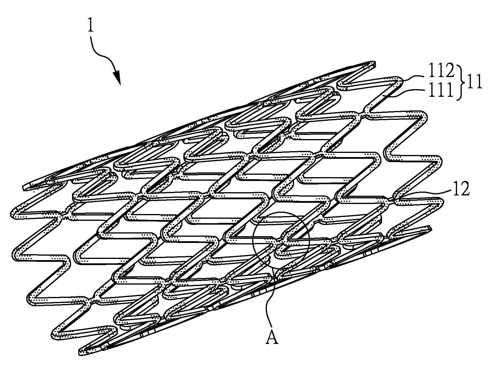 Intravascular stent with regio-selective materials and structures