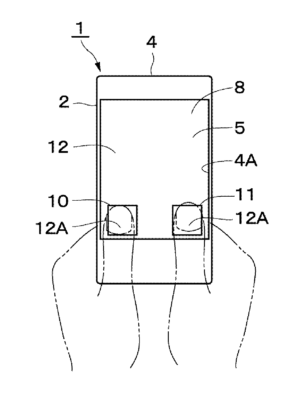 Electrocardiographic Signal Detection Device